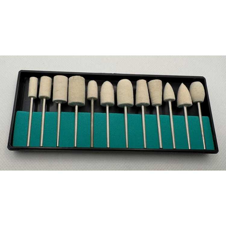 DESTOCKAGE - JEU DE 11 FEUTRES SUR TIGE ø2.35