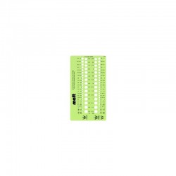 GABARIT A TRACER N°10 2853 CHATONS RONDS