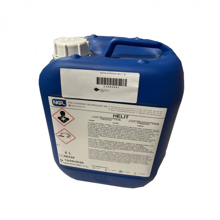 SAVON ULTRASON HELIT - 1L ou 5L