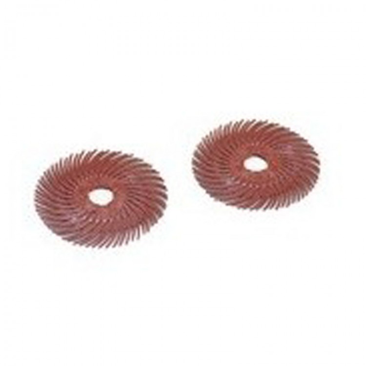 MEULETTE POLY-ABRASIVE Ø75MM G.220 MARRON x5PCS