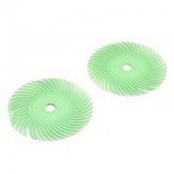 MEULETTE POLY-ABRASIVE Ø75MM G.1µ VERT x5PCS