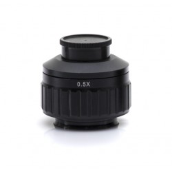 ADAPTATEUR CAMERA CCD 1/2" 0.5x AVEC MISE AU POINT