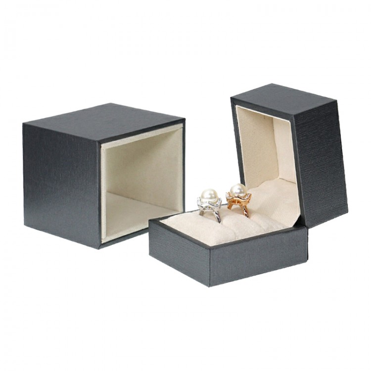 ECRIN ALLIANCES GRIS METALISE INTERIEUR NOIR - DOUBLE BOITE