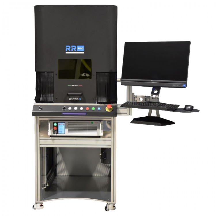 RR Pico 50W avec caméra coaxial et pc - Laser haute qualité OROTIG