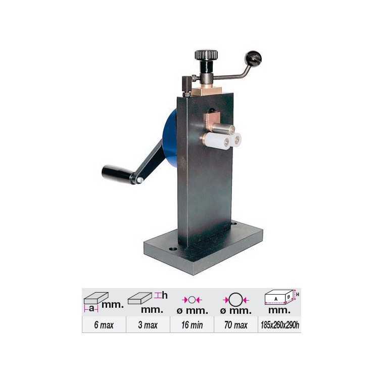 CALANDRE POUR BAGUES 13x13x28