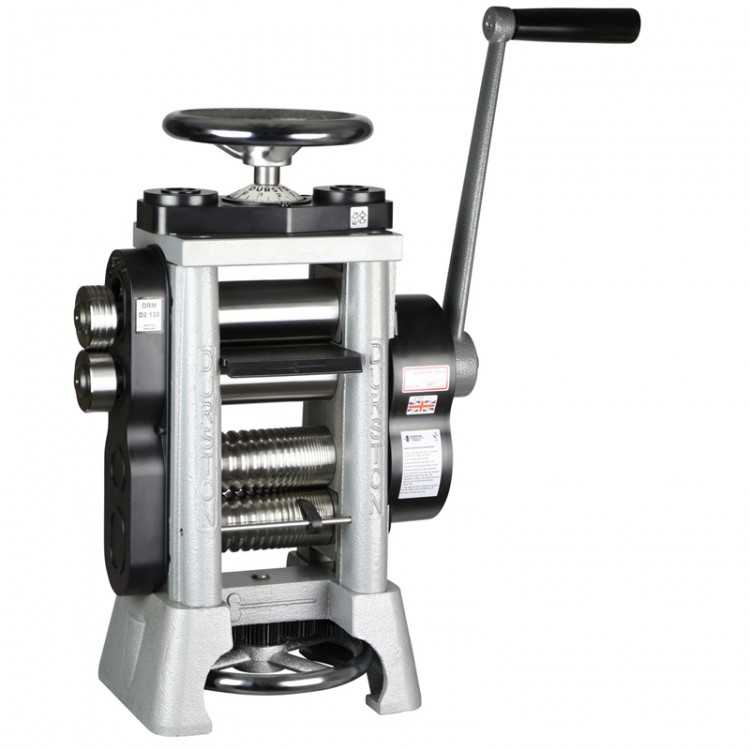 DURSTON - LAMINOIR MANUEL DOUBLE ROULEAUX SUPERPOSES 130mm