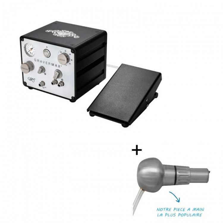 GRS GRAVERMAX G8 - WHITE VERSION - POUR 2 PAM #005-995-EU + PIECE A MAIN QC901