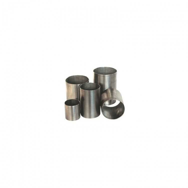 CYLINDRE INOX 80 X H100 NON PERFORE