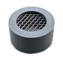 Embout pour tuyau d'aspirateur d'établis avec grille interchangeable