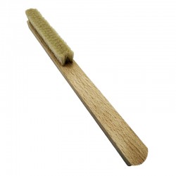 BROSSE D'ETABLI CHEVRE BLANC 4 RGS L220MM