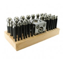 SET / BOUTEROLLES JEU DE 36 + DE A EMBOUTIR 60x60