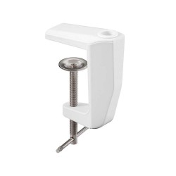 Support à étau pour lampe d'établis led - blanc