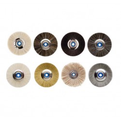 BROSSES CIRCULAIRES CENTRE METAL - HATHO