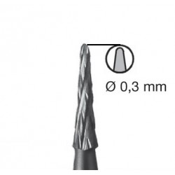 BUSCH - FRAISE CONIQUE CARBURE 23SRX 008 - 1P