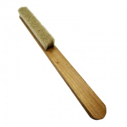 BROSSE A MAIN CHEVRE BLANCHE DOUX 5RGS