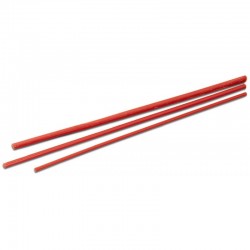 TIGE DE COULEE ROSE POUR ARBRE A CIRE Ø9.5MM L15CM - 10PCS