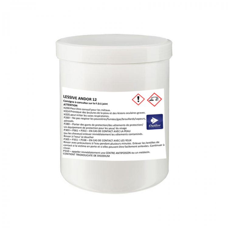 SAVON POUDRE ULTRASON - LESSIVE ANDOR 12