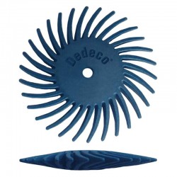 MEULETTE SUNBURST KNIFE-EDGE BLEU G.400 ø22