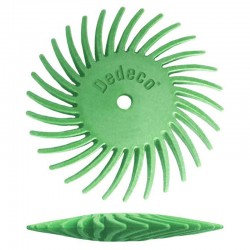 MEULETTE SUNBURST KNIFE-EDGE VERT 1µ ø22