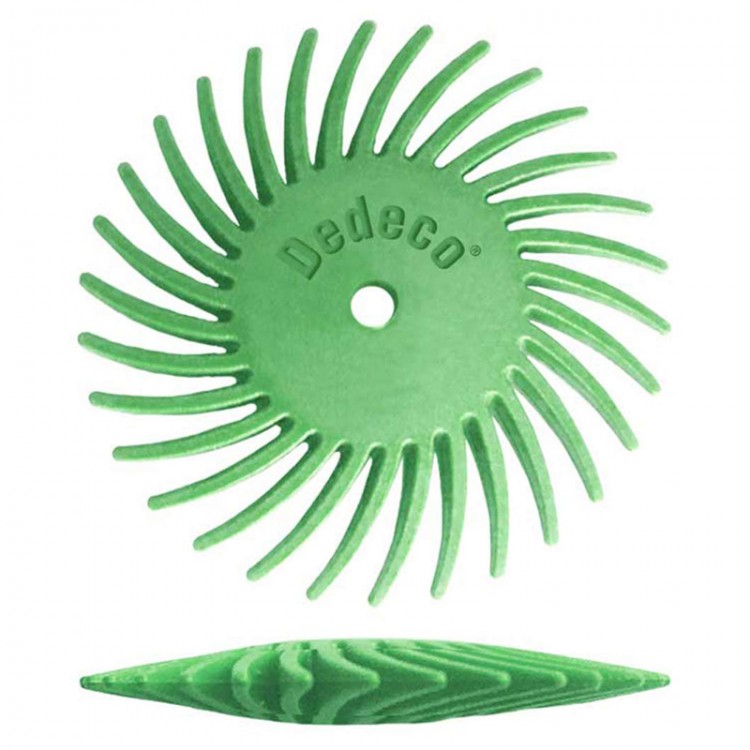 MEULETTE SUNBURST KNIFE-EDGE VERT 1µ ø22