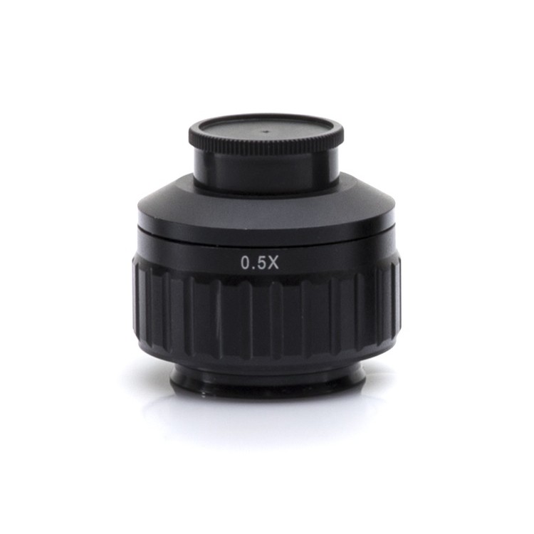 ADAPTATEUR CAMERA CCD 1/2" 0.5x AVEC MISE AU POINT