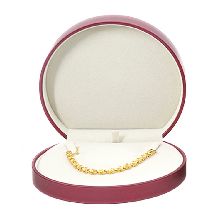 ECRIN COLLIER ROND GM FUSCHIA