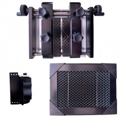 Kit étau + porte bague pour laser de gravure/découpe canova.