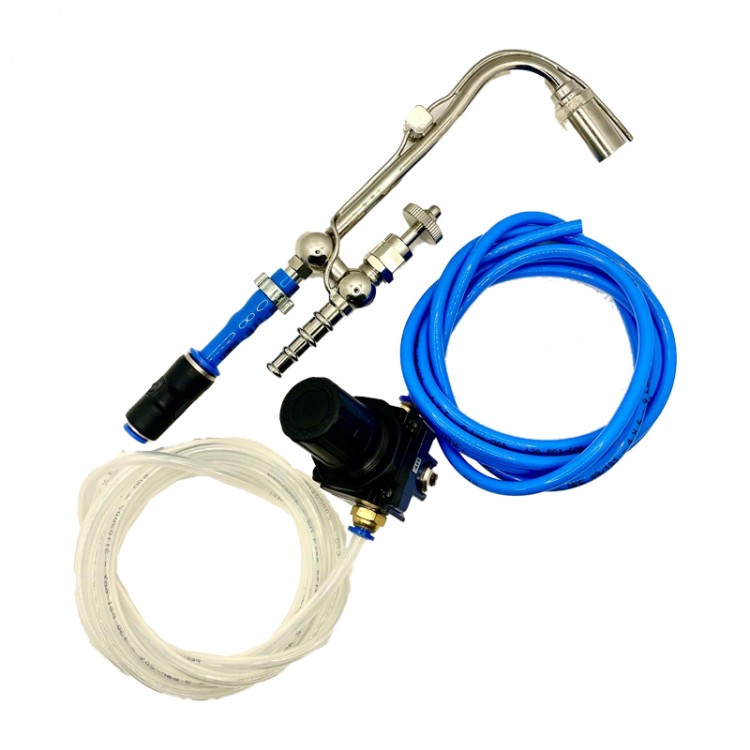 Régulateur d'air + chalumeau Poly-Gaz Sargi