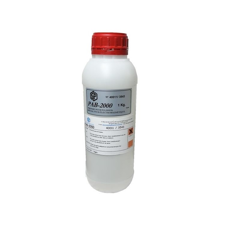 SAVON PAB 2000 - LUSTRAGE AU TONNEAU MAGNETIQUE (LIQUIDE) - 1L