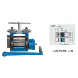 LAMINOIR ELF120RR REDUCTEUR + ROULETTES