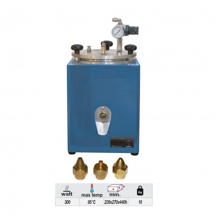 INJECTEUR DE CIRE 3KG - CONNEXION AIR COMPRIME