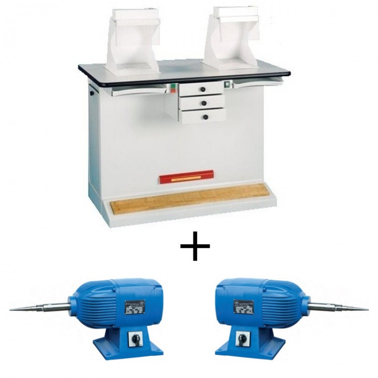 TABLE A POLIR 2 POSTES + MOTEURS TABLE A POLIR 2 POSTES + MOTEURS