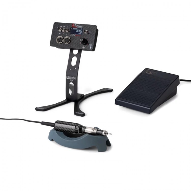 Kit micromoteur BADECO MX-2 Carbone Strong + PHP 465 + Pédale PC800 (variateur)