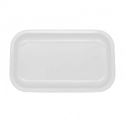 PLATEAU A PIERRES - BLANC - 25x19cm