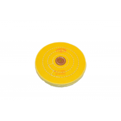 DISQUE TOILE COUSUE JAUNE Ø15CM X 40F