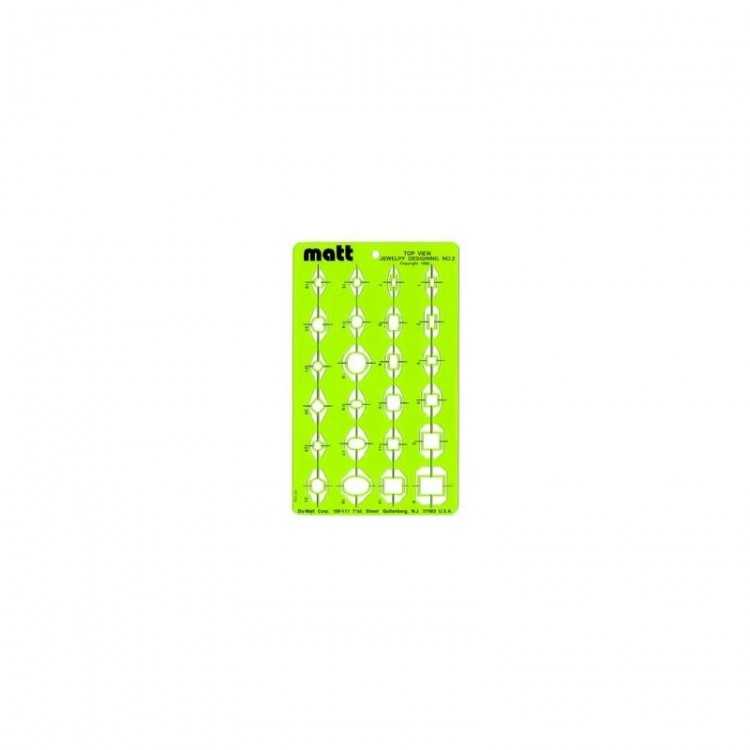 GABARIT A TRACER N°2 5103 SIGNET RINGS