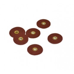 DISQUES ABRASIFS MOORE PAPIER CENTRE METAL Ø22mm (50pcs)