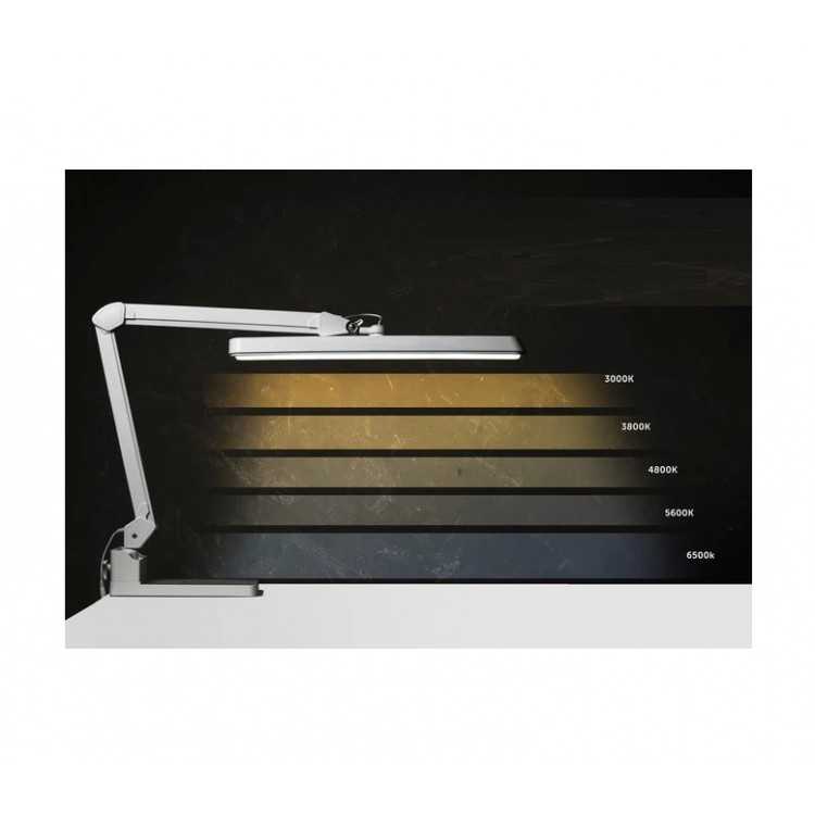LAMPE D'ETABLI ET DE GEMMOLOGIE GEMAX PRO-II AVEC VARIATEUR DE COULEURS