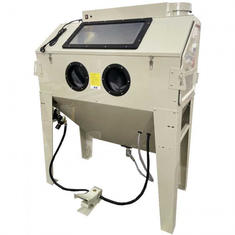 CABINE DE SABLAGE 420L AVEC DEPOUSSIEREUR CABINE DE SABLAGE 420L AVEC DEPOUSSIEREUR