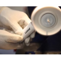 LUXOR BLANC - FINITION ACIER/INOX/ARGENT/OR GRIS/PLATINE