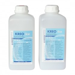 SILICONE LIQUIDE BLEU A FROID BI-COMPOSANT KREO ICE - 2x 5kg