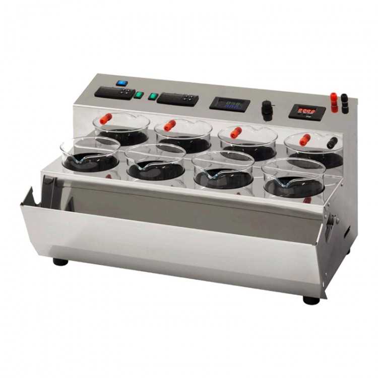 REDRESSEUR 1L (4x1L) + 2 ANODES (1 chauffage + 1 agitation) REDRESSEUR 1L (4x1L) + 2 ANODES (1 chauffage + 1 agitation)