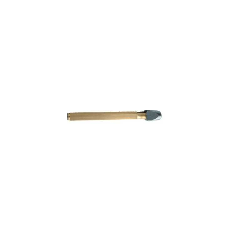 OCCASION - MANCHE A MORILLE / PORTE-EQUARISSOIR / MANDRIN LAITON 1 PINCE taille 0 - 14CM OCCASION - MANCHE A MORILLE / PORTE-EQUARISSOIR / MANDRIN LAITON 1 PINCE taille 0 - 14CM