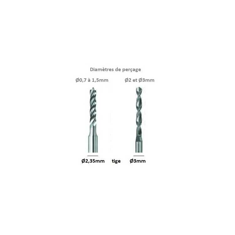 FORETS CARBURE POUR PERLES ET METAUX DURS FORETS CARBURE POUR PERLES ET METAUX DURS