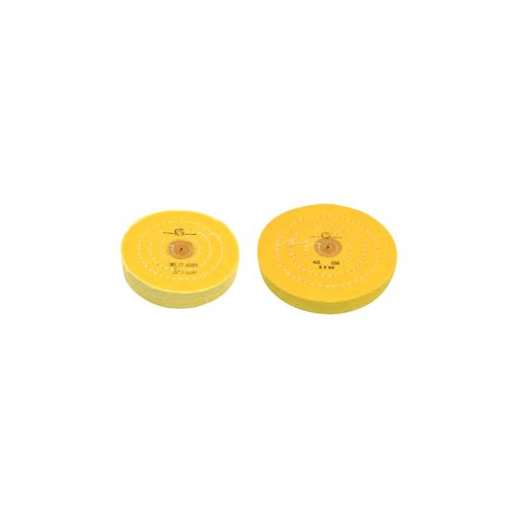 DISQUES TOILE COUSUE JAUNE MOUSSELINE DISQUES TOILE COUSUE JAUNE MOUSSELINE