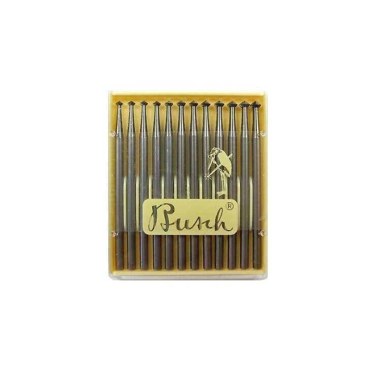 BUSCH – JEU DE 12 FRAISES DOUBLE CÔNE (414) Ø 007 À 018