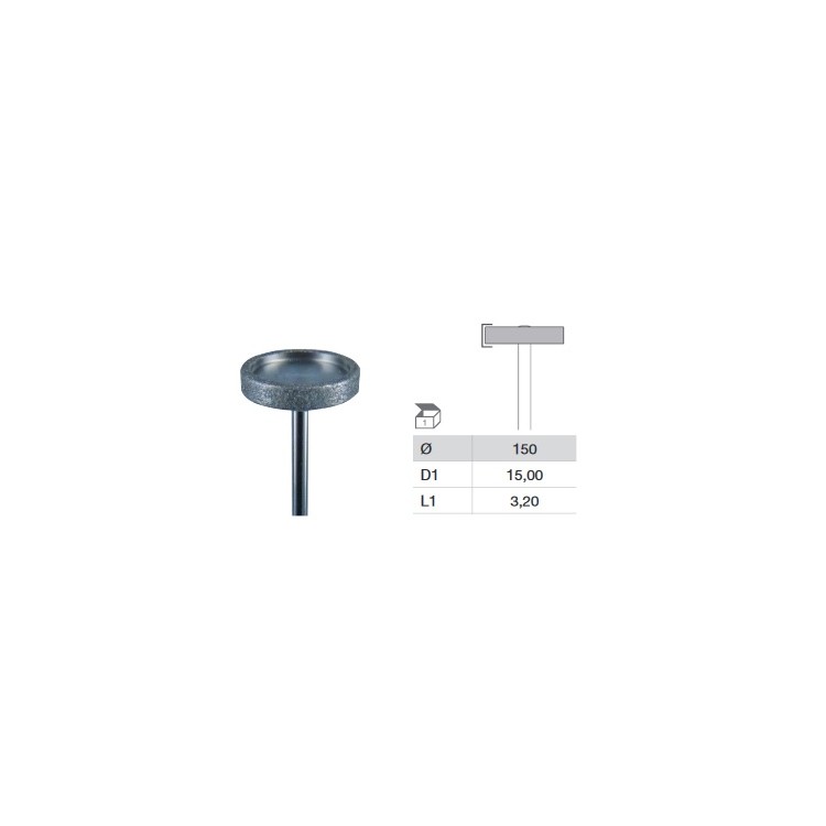 DISQUE DIAMANTE 902 ø15 - BUSCH STARR DISQUE DIAMANTE 902 ø15 - BUSCH STARR