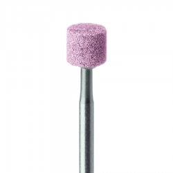 FRAISE CORINDON CYLINDRIQUE ROSE ø6mm