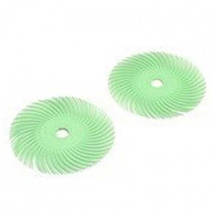 MEULETTE POLY-ABRASIVE Ø75MM G.1µ VERT x5PCS