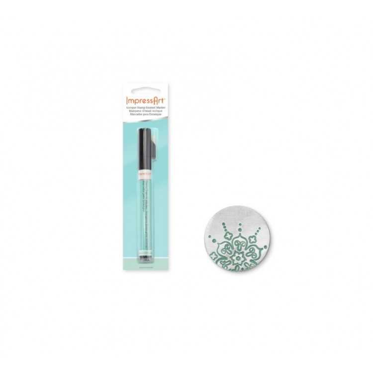 STYLO ENCRE LIQUIDE VERT POUR FOND DE GRAVURE - IMPRESSART STYLO ENCRE LIQUIDE VERT POUR FOND DE GRAVURE - IMPRESSART